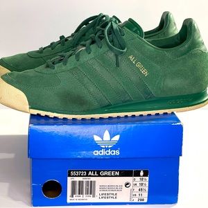 Adidas LIFESTYLE- ALL GREEN - very good condition - 11